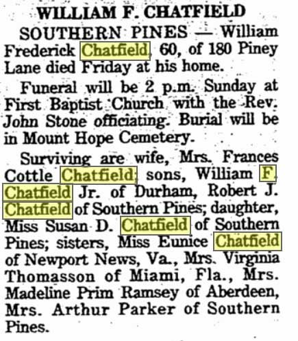CHATFIELD William Frederick Sr 1919-1980 Death notice.jpg